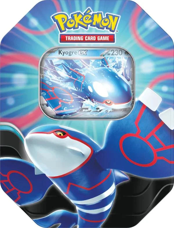 Tin Box 2025 Tin3 #120 Kyogre ex Pokemon Deutsch