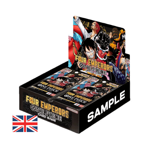 One Piece TCG – OP09 The Four Emperor Booster Box (24 Packs) – EN