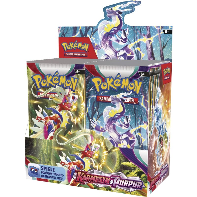 Pokémon Karmesin & Purpur  Booster