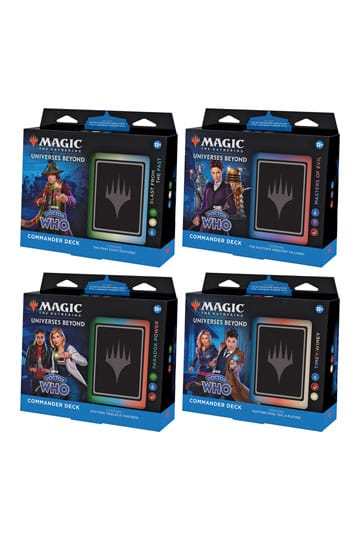 Doctor Who Commander-Decks (4) englisch