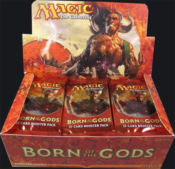 "Born of the Gods" Booster Display EN