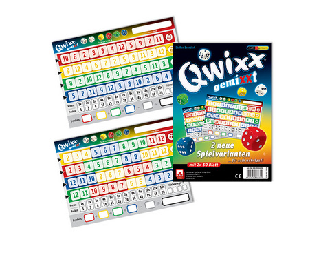 Qwixx Gemixxt Zusatzblock