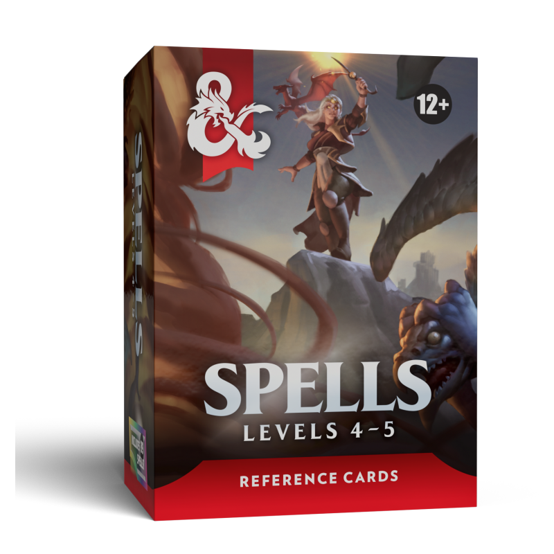 D&D – Trove Reference Cards – Spells: Levels 4-5 – EN