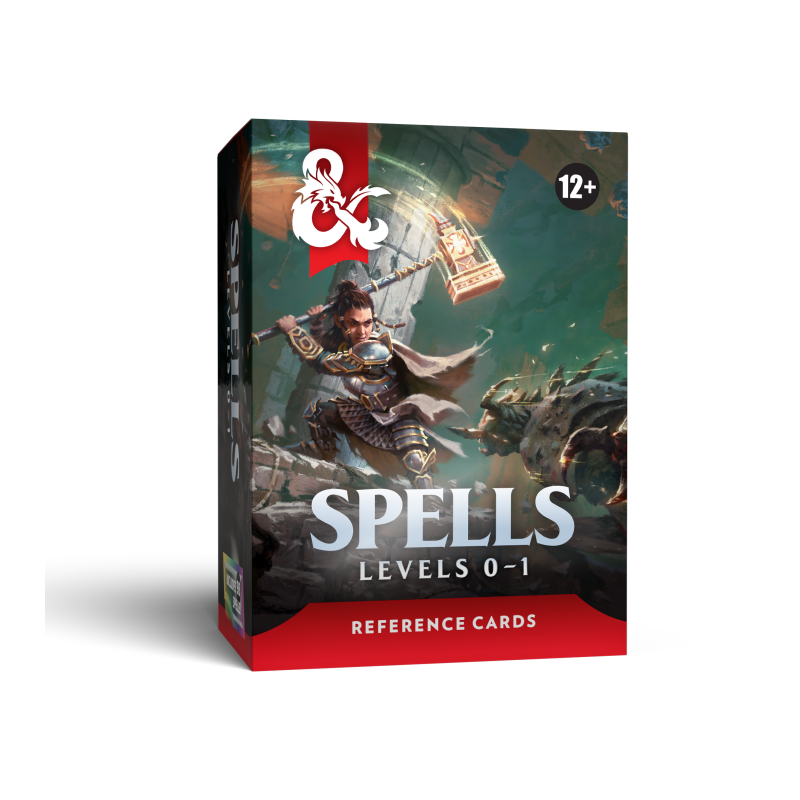 D&D – Trove Reference Cards – Spells: Levels 0-1 – EN