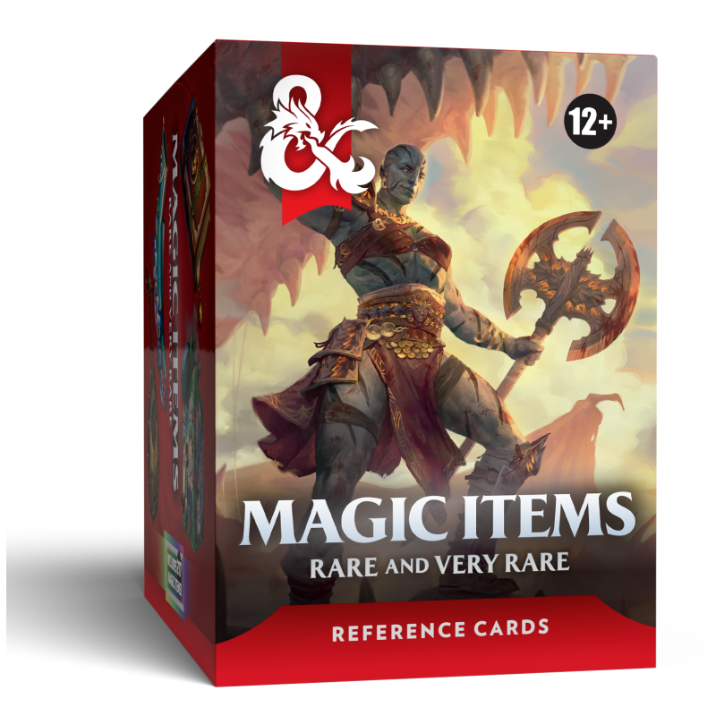 D&D – Trove Reference Cards – Magic Items: Rare and Very Rare – EN