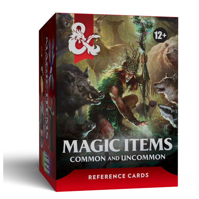 D&D – Trove Reference Cards – Magic Items: Common and Uncommon – EN