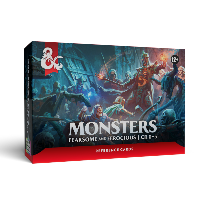 D&D – Trove Reference Cards – Monsters: Fearsome and Ferocious – EN